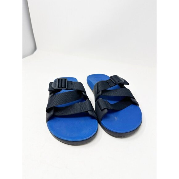 Chaco Mens‎ Chillos Slide Sandals Slip On Ultralight Comfort Active Blue Size 8 main image 6